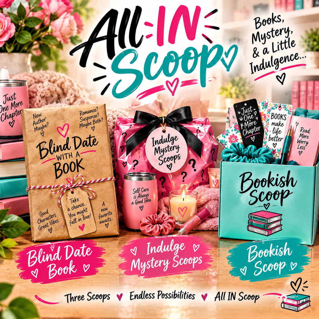 All in  Scoop Bundle (some of both bookish & indulge scoops items combined)